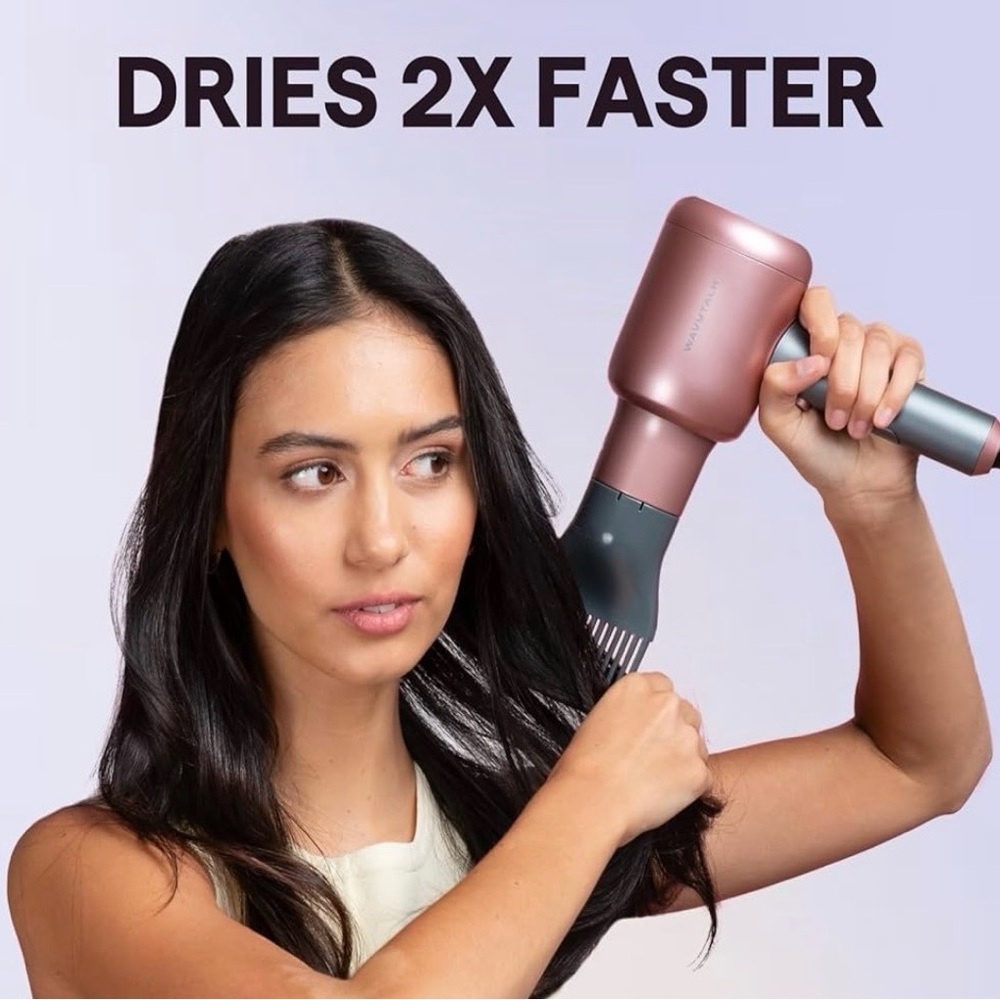 Wavytalk Ionic Blown Away Hair Dryer for Curly Hair with Diffuser, 1875W - Picture 6 of 8